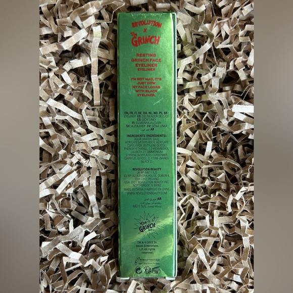 Makeup Revolution x The Grinch - Resting Grinch Face Liquid Eyeliner - Picture 6 of 11